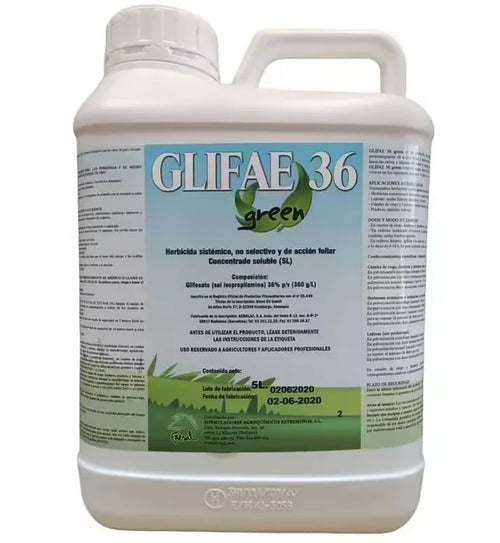 Désherbant Glyphosate Herbicide Glifae 5L professionnel