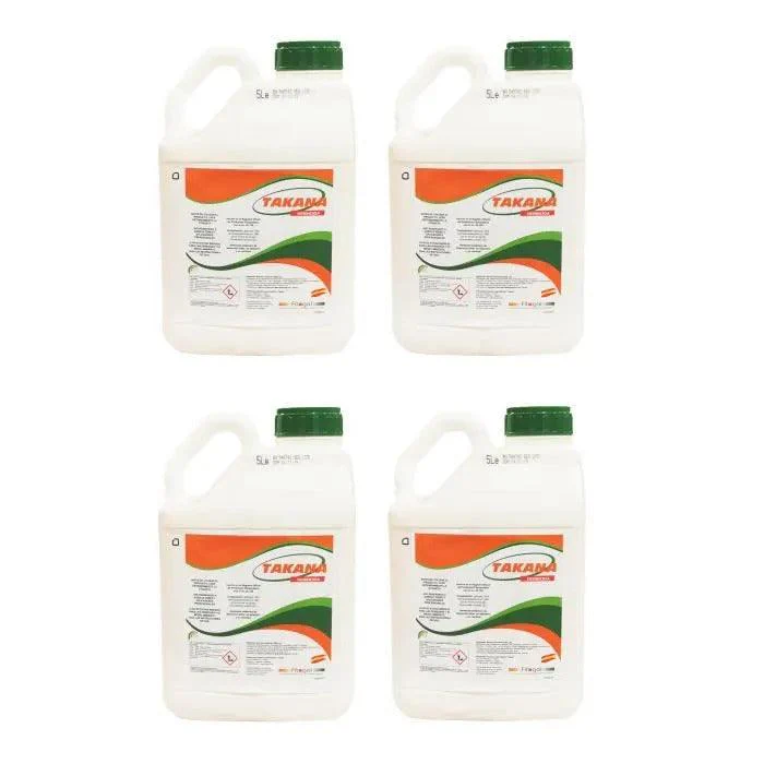 Glyphosate weedkiller Takan 4X5L professional herbicide